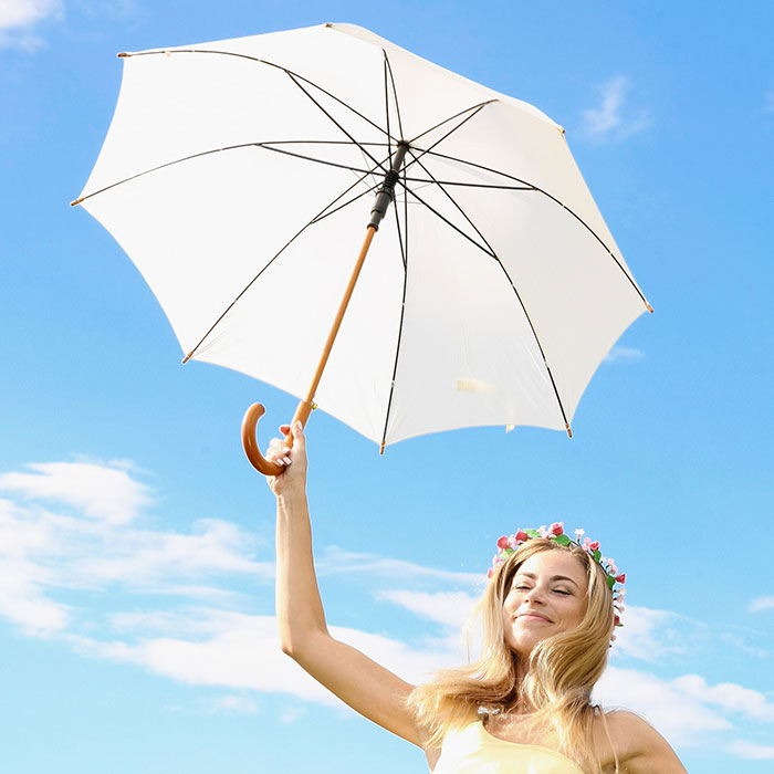 Girl with Umbrella